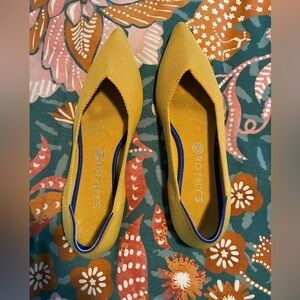 Rothy's Yellow Flats size 11 women’s